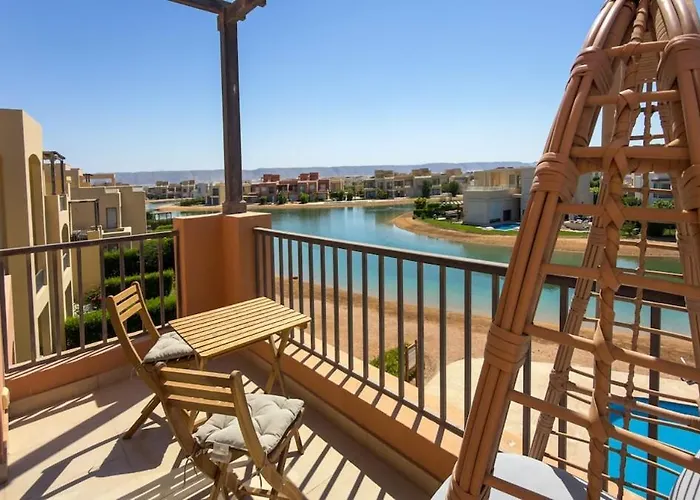 شقة Lagoon & Shared Pool Views! Tawila 2br In El Gouna *