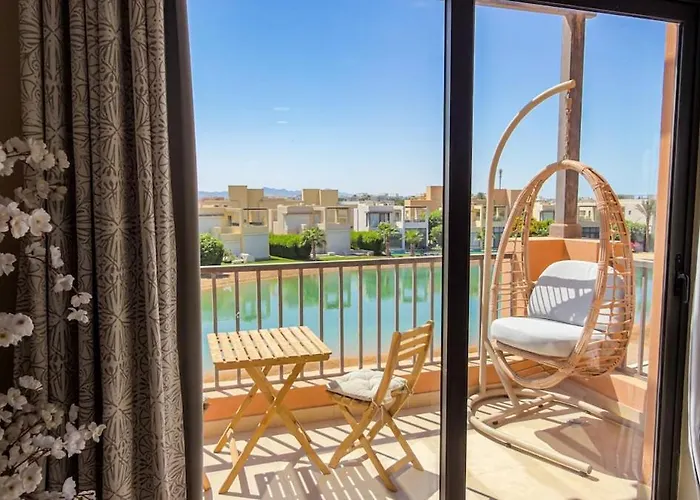 Lagoon & Shared Pool Views! Tawila 2br In El Gouna Hurgada