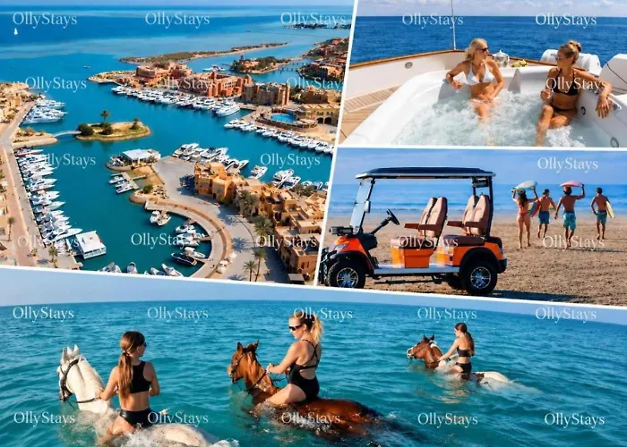 Lagoon & Shared Pool Views! Tawila 2br In El Gouna Appartement *