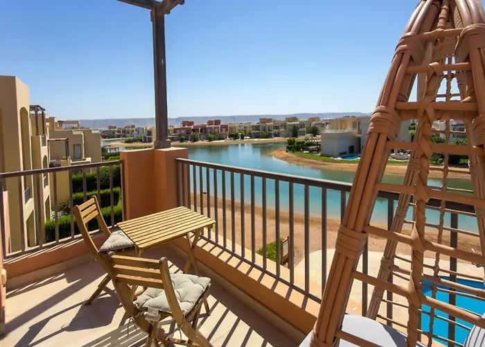 Lagoon & Shared Pool Views! Tawila 2br In El Gouna * Hurghada